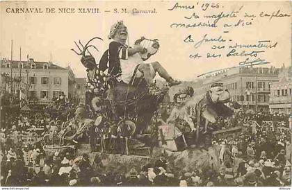 06 - Nice - Carnaval de Nice - S.M Carnaval - Animée - CPA - Voir Scans Recto-Verso