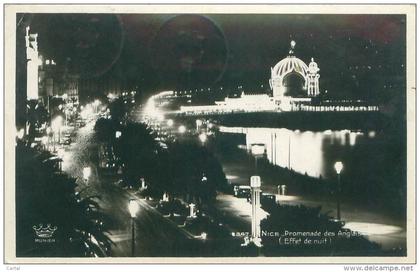 06 - NICE - Promenade des Anglais (Effet de nuit)