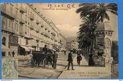 06 - Alpes Maritimes - Nice - Avenue Massena - Hotel de France (N8435)