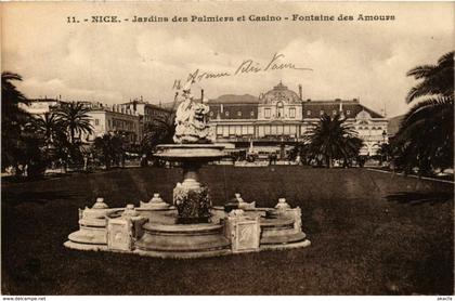 CPA Nice- Jardins des Palmiers et Casino FRANCE (1004639)