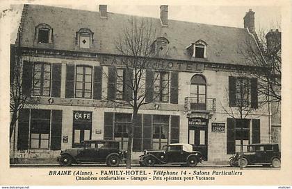 - dpts dv -ref-AE194- aisne - braine - family hotel - cafe hotel et restaurant - cafés hotels et restaurants - voitures