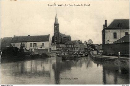 Etreux - Le Pont Levis du Canal