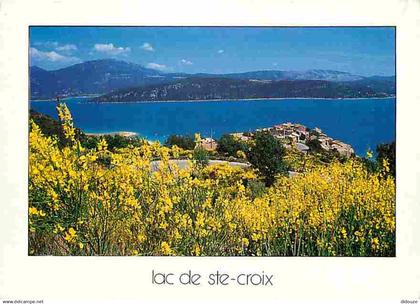 04 - Sainte Croix - Le Lac - Flamme Postale de Gréoux les Bains - CPM - Voir Scans Recto-Verso