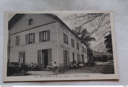 Beauvezer, l'hôtel du Verdon, Alpes de Haute Provence 04