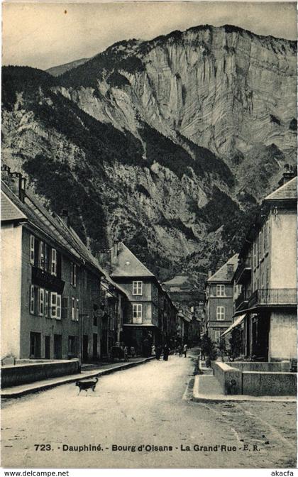 CPA Dauphiné - Bourg d'Oisans - La Grand Rue (112773)