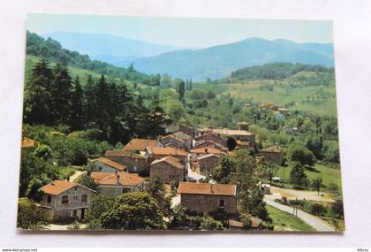 Cpm, le Crestet, vue générale, Ardèche 07