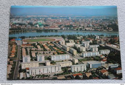 G924, Cpm, Granges les Valence, la ville, le Rhône et Valence, Ardèche 07