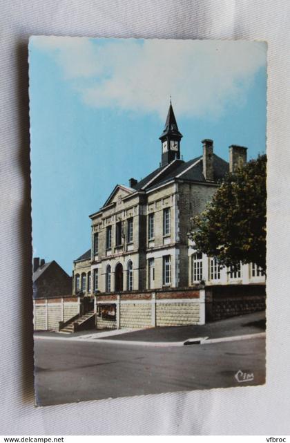 Cpm, Voncq, la mairie, Ardennes 08