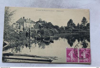 Cpa 1927, Beaulieu, environs de Nogent sur Seine, Aube 10