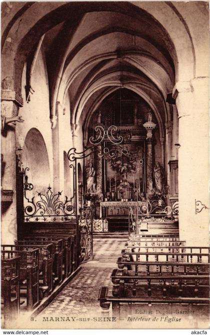 CPA MARNAY-sur-SEINE - Interieur de l'église (71328)