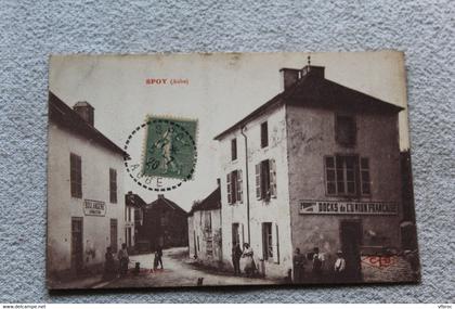 Cpa 1920, Spoy, Aube 10