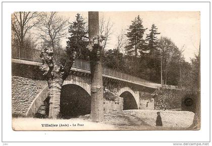 CPA Aude 11 - Villalier le pont près Conques sur Orbiel Bagnoles Carcassonne