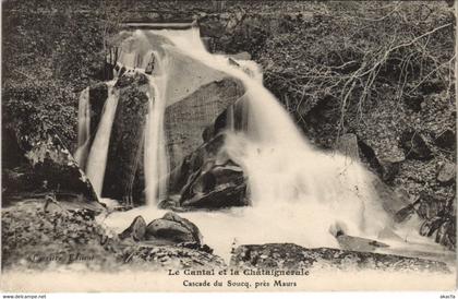 CPA Le Cantal et la Chataigneraie Cascade du Soucq FRANCE (1055547)