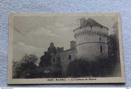 Aunac, le château de Bayers, Charente 16