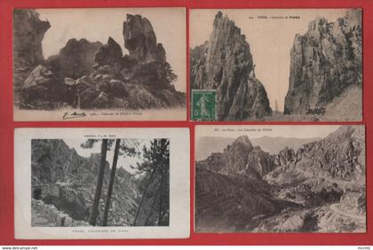 4 CPA -   Piana  -( 20 -2B )  -   Haute Corse