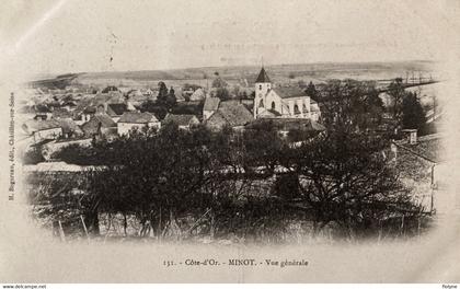 minot - vue générale du village