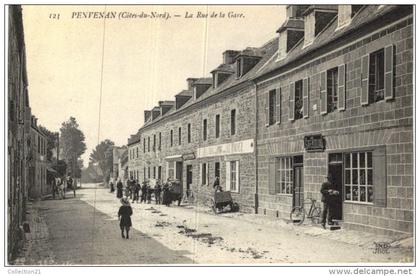 PENVENAN .... LA RUE DE LA GARE