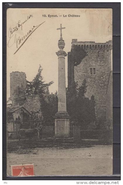 24 - Eymet - Le Chateau - Monument aux Morts