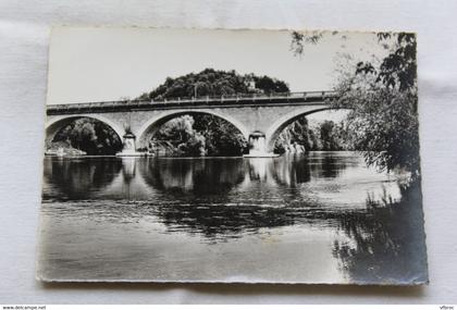 Cpm 1969, Vitrac, le pont sur la Dordogne, Dordogne 24