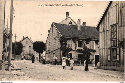 CPA PIERREFONTAINE-les-BLAMONT - La rue enfants (175783)