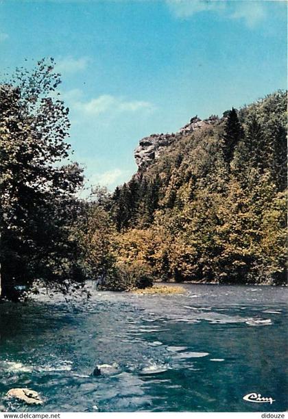 25 - Goumois - Le rocher du Singe dominant le Doubs - CPM - Voir Scans Recto-Verso