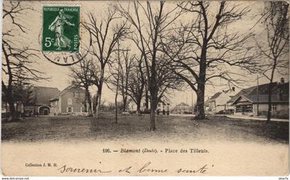 CPA BLAMONT - Place des Tilleurs (131276)