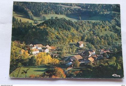 Cpm 1981, Goumois, frontière Franco Suisse, vue panoramique, Doubs 25