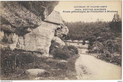 Excursion en Franche-Comté - Entre-Roches - Route pittoresque de Pontarlier à Morteau