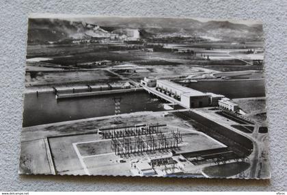 Cpm, Chateauneuf, barrage de Montelimar, l'usine Henri Poincaré, Drôme 26