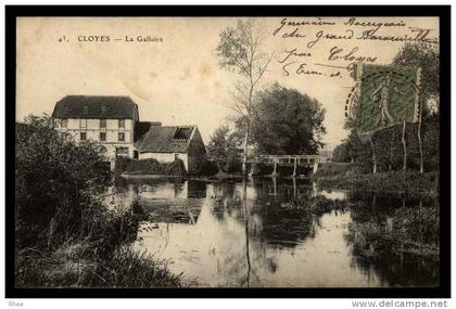 28 Cloyes-sur-le-Loir moulin a eau D28D K28103K C28103C RH091930