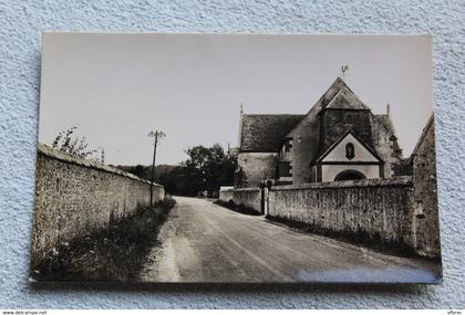 Cpsm, Vaupillon, l'église, Eure et Loir 28