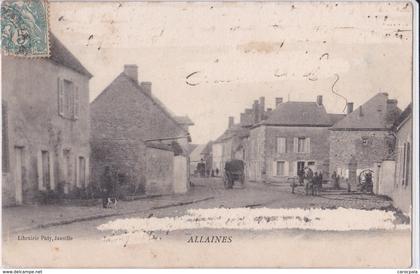 carte 1905 ALLAINES / LE BOURG