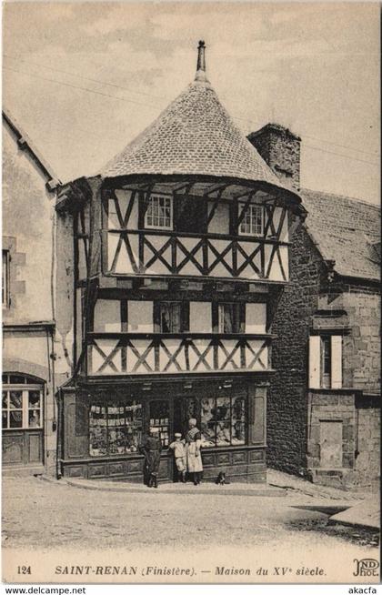 CPA St-RENAN maison du XV siecle (144066)