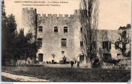 30 - SAINT CHRISTOL les ALAIS - Le chateau d'Arène