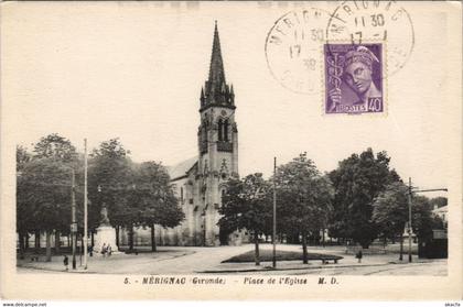 CPA Mérignac-Place de l'Église (28522)