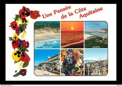 33 - Gironde - La Cote Aquitaine - Multivues - CPM - Voir Scans Recto-Verso