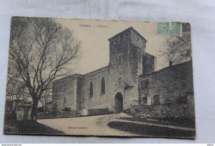 Pujols, l'église, Gironde 33