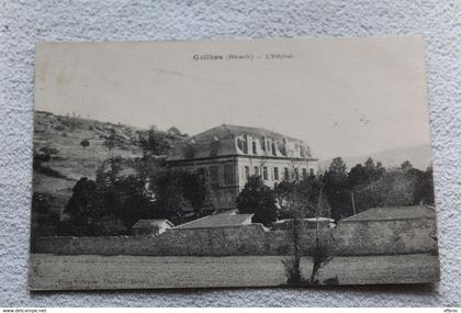 Cpa 1918, Geilhes, l'hôpital, Hérault 34