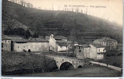 34 - SAINT CHRISTOL --  Vue générale