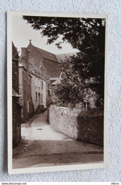 Cpsm, Saint Briac, la rue pavée, Ille et Vilaine 35