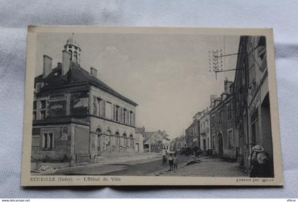 Ecueillé, l'hôtel de ville, Indre 36