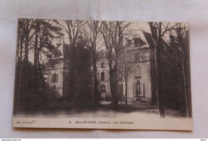 Sainte Sévère, le château, Indre 36