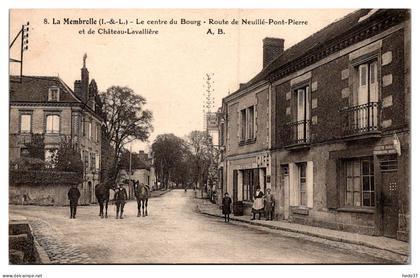 La Membrolle - Route de Neuillé Pont Pierre et de Château Lavallière