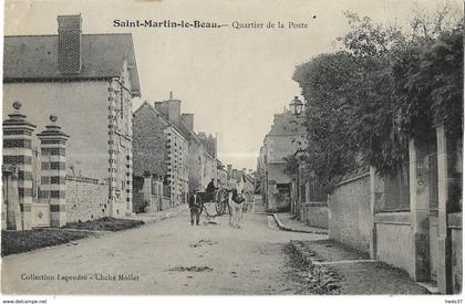 Saint-Martin-le-Beau - Quartier de la Poste