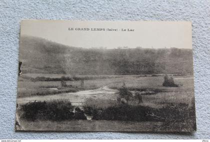 le Grand Lemps, le lac, Isère 38