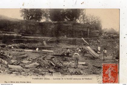 PARMILIEU CARRIERES DE LA SOCIETE ANONYME DE VILLEBOIS