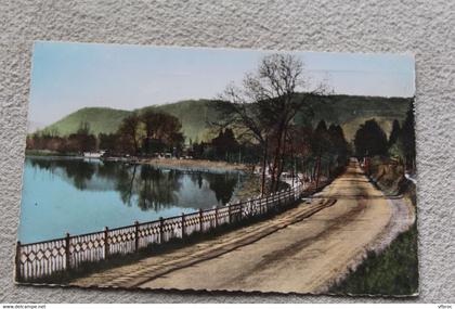 E741, Cpsm 1957, lac de Paladru, la baie de Charavines, Isère 38