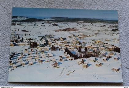 Cpm 1970, Saint Laurent en Grandvaux, la ville sous la neige, Jura 39