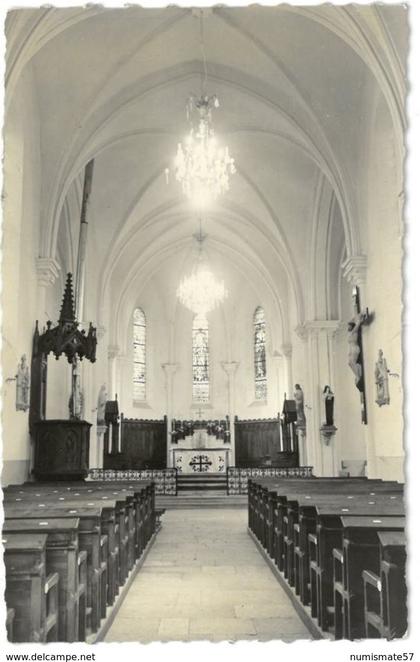 CPSM CHOUX - Intérieur de l'Eglise - Photo GAUTHIER , Septmoncel n°61