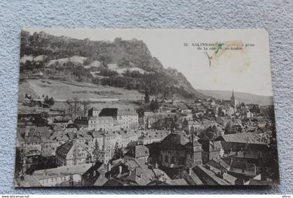 Salins les bains, vue prise de la côte saint André, Jura 39